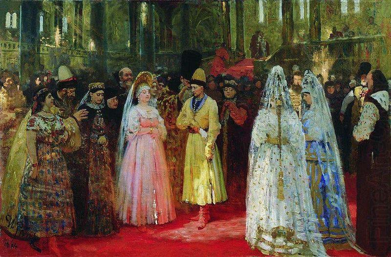 Ilya Repin Choosing a Bride for the Grand Duke china oil painting image